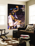 Denver Nuggets v Oklahoma City Thunder - Game Five, Oklahoma City, OK - APRIL 27: Nick Collison and Wall Mural by Dilip Vishwanat
