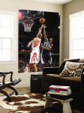 Memphis Grizzlies v Houston Rockets: O.J. Mayo and Shane Battier Wall Mural by Bill Baptist