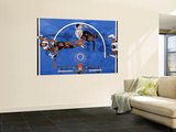 Miami Heat v Orlando Magic: Dwyane Wade, Chris Bosh and J.J. Redick Wall Mural by Fernando Medina