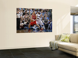 Portland Trail Blazers v Dallas Mavericks - Game One, Dallas, TX - APRIL 16: Brandon Roy and Jason  Wall Mural by Danny Bollinger