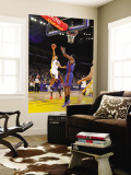 New York Knicks v Golden State Warriors: Stephen Curry and Amare Stoudamire Wall Mural by Rocky Widner