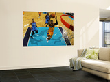 Oklahoma City Thunder v New Orleans Hornets: Chris Paul Wall Mural by Chris Unknown