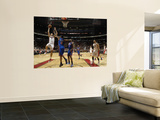 New York Knicks v Toronto Raptors: Andrea Bargnani and Shawne Williams Wall Mural by Ron Turenne