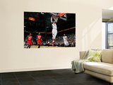 New Jersey Nets v Atlanta Hawks: Josh Smith, Jamal Crawford, Anthony Morrow and Johan Petro Wall Mural by Kevin Cox