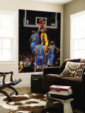 New Orleans Hornets v Los Angeles Lakers - Game Five, Los Angeles, CA - April 26: Kobe Bryant and E Wall Mural by Unknown Unknown