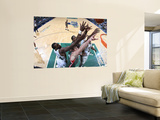 Milwaukee Bucks v Utah Jazz: Paul Millsap, Al Jefferson, Ersan Ilyasova and Larry Sanders Wall Mural by Melissa Majchrzak