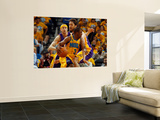 Los Angeles Lakers v New Orleans Hornets - Game Three, New Orleans, LA - APRIL 22: Chris Paul and P Wall Mural by Chris Graythen