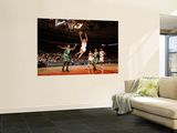 Boston Celtics v New York Knicks: Danilo Gallinari, Paul Pierce and Ray Allen Wall Mural by Lou Capozzola