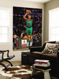 Foot Locker Three-Point Contest, Los Angeles, CA - February 19: Ray Allen Wall Mural by Garrett Ellwood