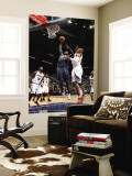 Charlotte Bobcats v Atlanta Hawks: Kwame Brown and Maurice Evans Wall Mural by Scott Cunningham