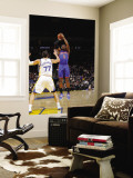 New York Knicks v Golden State Warriors: Amare Stoudamire and Vladimir Radmanovic Wall Mural by Rocky Widner