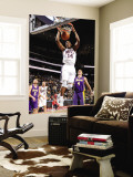 Los Angeles Lakers v New Jersey Nets: Derrick Favors and Luke Walton Wall Mural by Andrew Bernstein