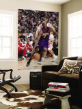 Los Angeles Lakers v Houston Rockets: Lamar Odom and Luis Scola Wall Mural by Bill Baptist