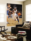 Minnesota Timberwolves v Denver Nuggets: Ty Lawson and Luke Ridnour Wall Mural by Garrett Ellwood