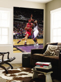 Houston Rockets v Sacramento Kings: Brad Miller and Carl Landry Wall Mural by Rocky Widner