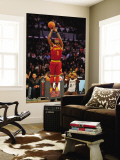 Foot Locker Three-Point Contest, Los Angeles, CA - February 19: Daniel Gibson Wall Mural by Garrett Ellwood