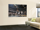 San Antonio Spurs v Memphis Grizzlies - Game Six, Memphis, TN - APRIL 29: Tony Parker and Mike Conl Wall Mural by Joe Murphy