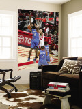 Oklahoma City Thunder v Houston Rockets: Serge Ibaka and Luis Scola Wall Mural by Bill Baptist