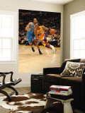 New Orleans Hornets v Los Angeles Lakers - Game Two, Los Angeles, CA - April 20: Kobe Bryant and Tr Wall Mural by Unknown Unknown