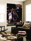 T-Mobile Rookie Challenge and Youth Jam, Los Angeles, CA - February 18: DeMarcus Cousins and Stephe Wall Mural by Jeff Gross