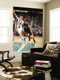 Miami Heat v Utah Jazz: LeBron James and Andrei Kirilenko Wall Mural by Melissa Majchrzak