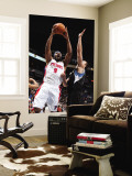 Detroit Pistons v Minnesota Timberwolves: Chris Wilcox Wall Mural by David Sherman
