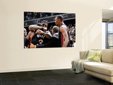 Miami Heat v Washington Wizards: LeBron James, Dwyane Wade and Chris Bosh Wall Mural by Greg Fiume