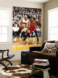 Chicago Bulls v Miami Heat - Game ThreeMiami, FL - MAY 22: Mike Bibby and Derrick Rose Wall Mural by Marc Serota