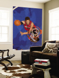 New Jersey Nets v Los Angeles Clippers: Brook Lopez and Rasual Butler Wall Mural by Noah Graham