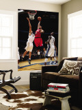 Philadelphia 76ers v Washington Wizards: Marreese Speights and JaVale McGee Wall Mural by Ned Dishman