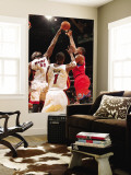 Philadelphia 76ers v Miami Heat: Marreese Speights and Joel Anthony Wall Mural by Victor Baldizon