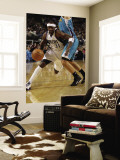 New Orleans Hornets v Dallas Mavericks: Jason Terry and Peja Stojakovic Wall Mural by Glenn James