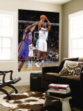 New York Knicks v Denver Nuggets: Chauncey Billups and Timofey Mozgov Wall Mural by Garrett Ellwood