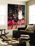 Utah Flash v Reno Bighorns: Marcus Landry and Orien Greene Wall Mural by David Calvert