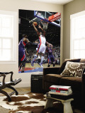 Atlanta Hawks v Detroit Pistons: Chris Wilcox, Josh Smith and Mike Bibby Wall Mural by Allen Einstein