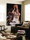 Indiana Pacers v Los Angeles Lakers: Pau Gasol, Roy Hibbert and T.J. Ford Wall Mural by Jeff Gross