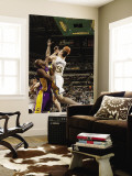 Los Angeles Lakers v Indiana Pacers: Tyler Hansbrough and Lamar Odom Wall Mural by Ron Hoskins