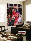 Houston Rockets v Los Angeles Clippers, Los Angeles, CA - March 2: Chase Budinger and DeAndre Jorda Wall Mural by Noah Graham