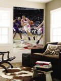 Sacramento Kings v Houston Rockets: Kevin Martin and Luther Head Wall Mural by Bill Baptist