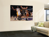 Indiana Pacers v Los Angeles Lakers: Kobe Bryant and Mike Dunleavy Wall Mural by Jeff Gross
