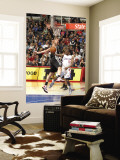 San Antonio Spurs v Los Angeles Clippers: Eric Bledsoe and Tiago Splitter Wall Mural by Andrew Bernstein