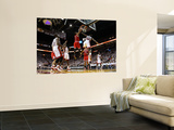 Chicago Bulls v Miami Heat - Game FourMiami, FL - MAY 24: Derrick Rose, Joel Anthony and LeBron Jam Wall Mural by Mike Ehrmann