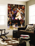 New York Knicks v Miami Heat, Miami - February 27: Chris Bosh and Amar'e Stoudemire Wall Mural by Issac Baldizon