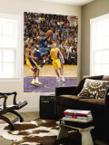 Washington Wizards v Los Angeles Lakers: John Wall, Shannon Brown and Steve Blake Wall Mural by Andrew Bernstein