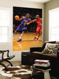 2011 NBA All Star Game, Los Angeles, CA - February 20: LeBron James and Kobe Bryant Wall Mural by Noah Graham
