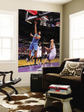 New Orleans Hornets v Sacramento Kings: Marco Belinelli and Donte Greene Wall Mural by Rocky Widner