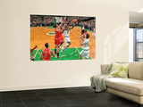 Chicago Bulls v Boston Celtics: Marquis Daniels and Joakim Noah Wall Mural by Brian Babineau