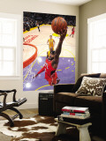 Atlanta Hawks v Los Angeles Lakers, Los Angeles, CA - February 22: Josh Smith Reproduction murale géante par Andrew Bernstein
