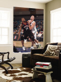Utah Flash v Reno Bighorns: Brian Hamilton and Nick Fazekas Wall Mural by David Calvert
