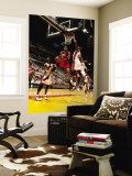 Philadelphia 76ers v Miami Heat - Game One, Miami, FL - April 18: Andre Iguodala and Joel Anthony Wall Mural by Unknown Unknown